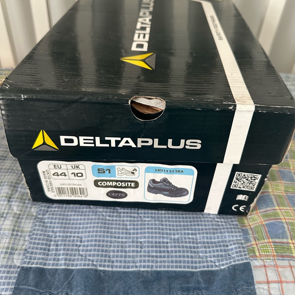 Delta Black Composite Men's Shoes